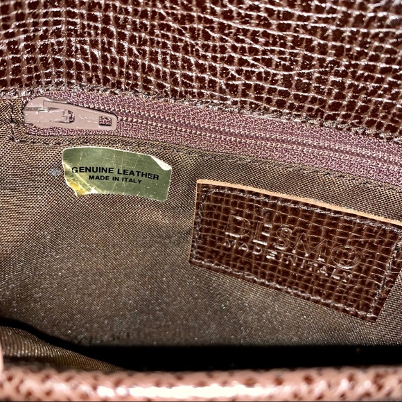 Dark Brown Desmo Crossbody bag - Picture 3 of 4